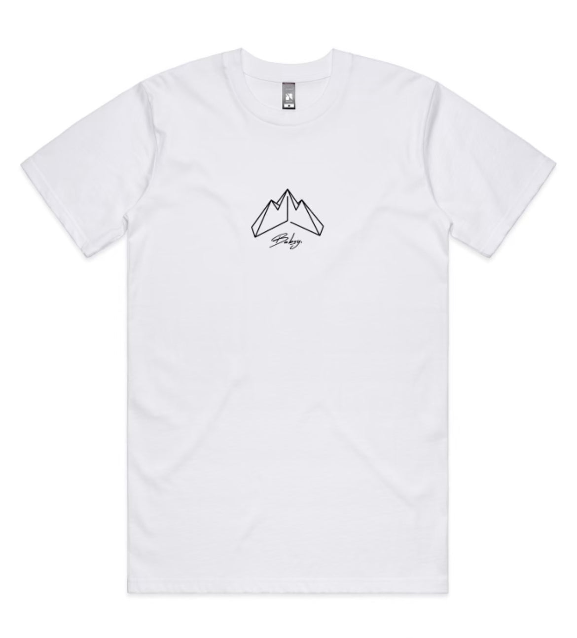 Babsy. Logo White T-Shirt